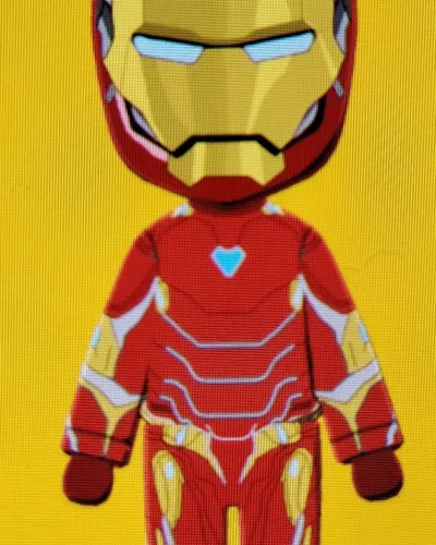 Mii-Porträt von Iron man