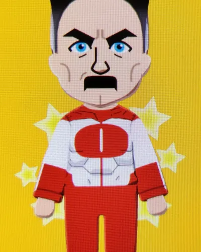 Mii portrait of Omni man