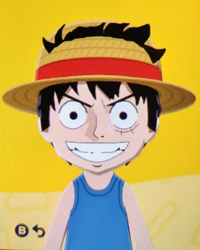 Mii-Porträt von Luffy