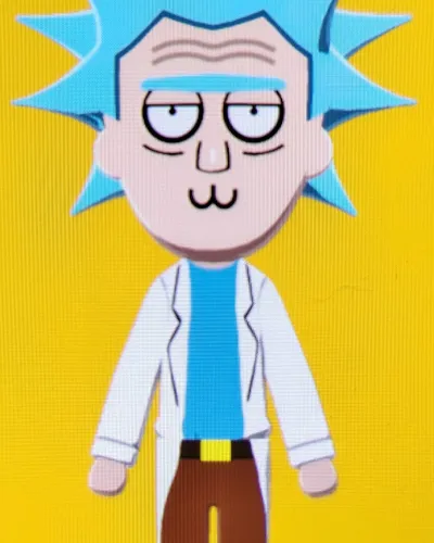Mii portrait of Rick