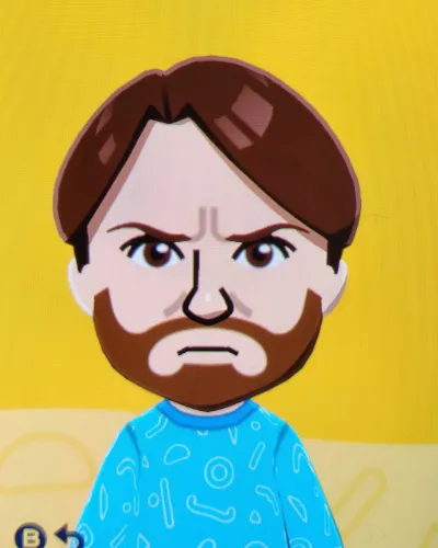 Mii portrait of Soldier Boy
