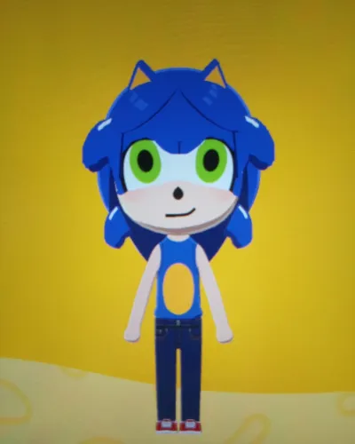 Mii-Porträt von Sonic