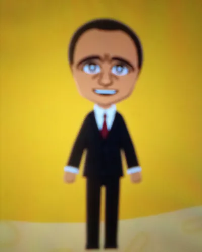 Mii-Porträt von Nikos Aliagas