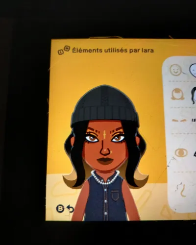 Mii-Porträt von Lara