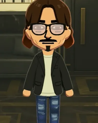 Mii-Porträt von Johnny Depp