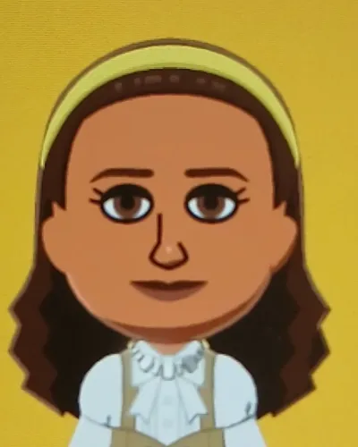 Mii portrait of Peggy Schuyler