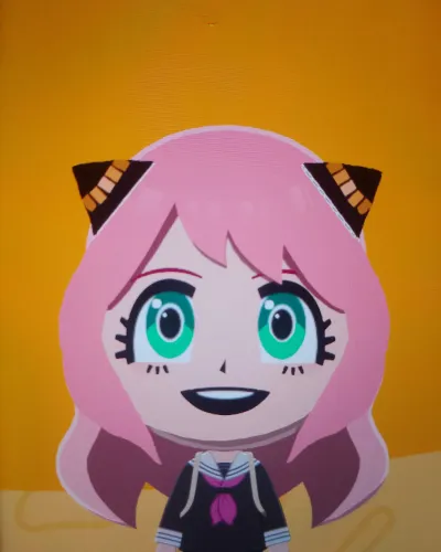 Mii-Porträt von Anya Forger