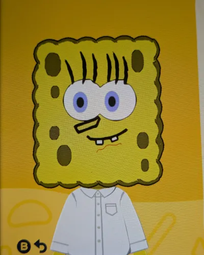 Mii-Porträt von SpongeBob