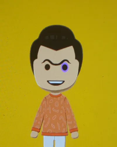 Mii-Porträt von Allan