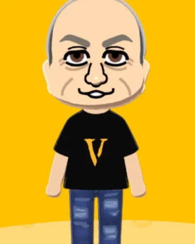 Mii portrait of Benjamin Netenyahu