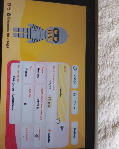 Mii-Porträt von Bender