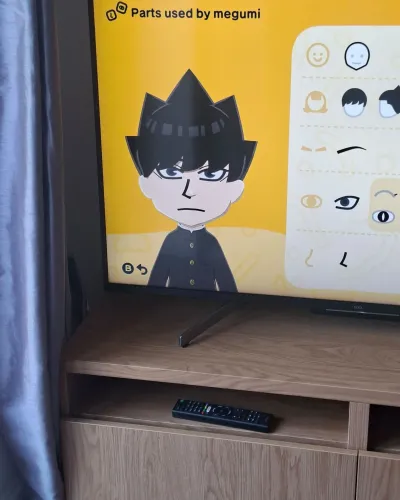 Mii-Porträt von Megumi fushiguro