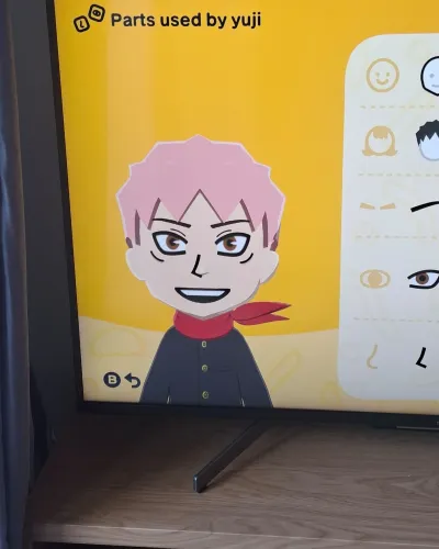 Mii-Porträt von Yuji itadori
