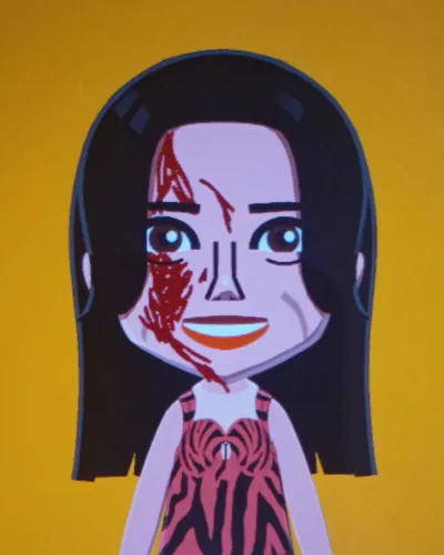 Mii portrait of Nikki Freeman