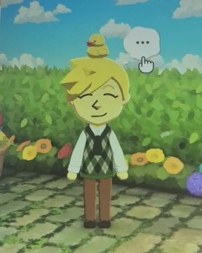 Mii-Porträt von Flowery