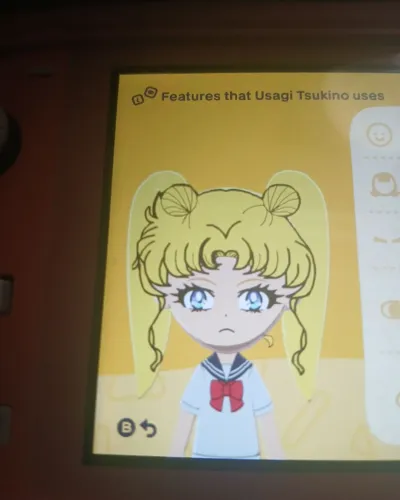 Mii-Porträt von Usagi Tsukino