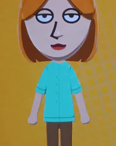 Mii-Porträt von Lois Griffin