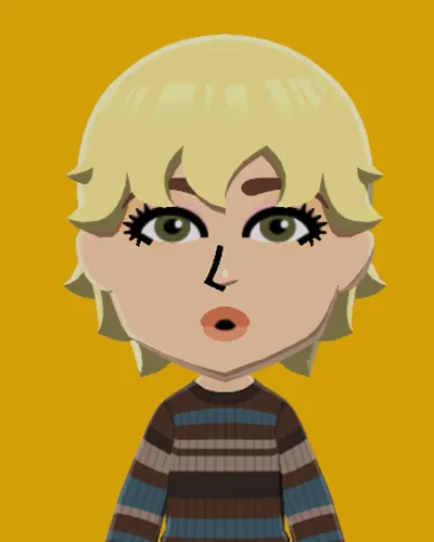 Mii portrait of Courtney Miller