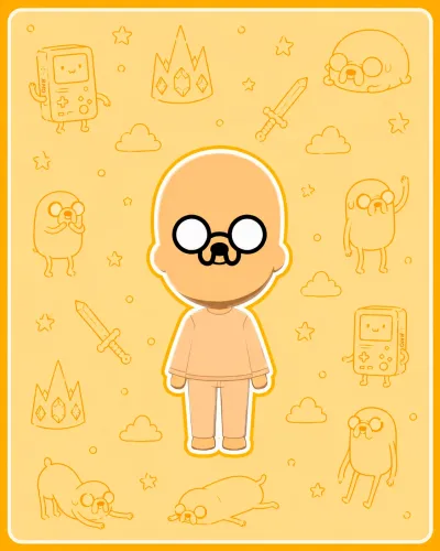 Mii portrait of Jake The Dog