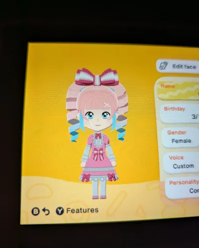 Mii-Porträt von OC Strawberry