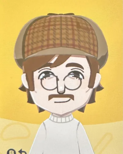 Mii-Porträt von John Lennon
