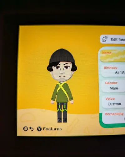 Mii-Porträt von Torch bearer | Josh Dun