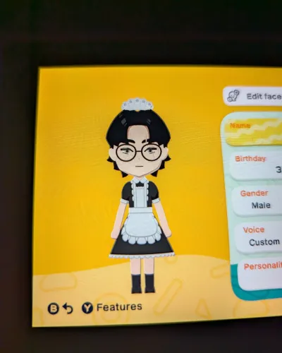 Mii-Porträt von OC Aaron
