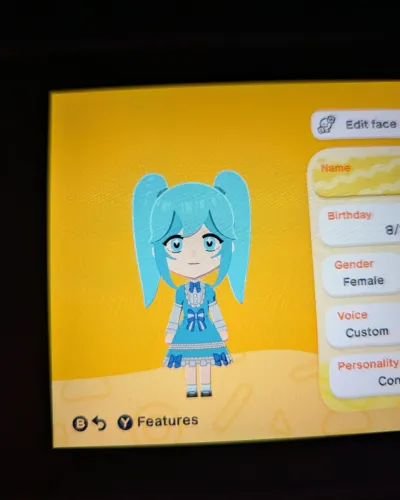 Mii-Porträt von Miku