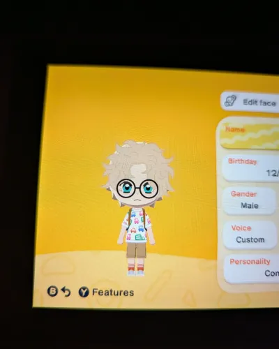 Mii-Porträt von OC Lucas