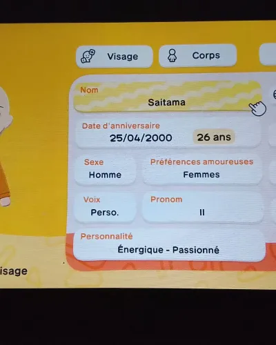 Mii-Porträt von Saitama