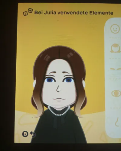 Mii-Porträt von Julia