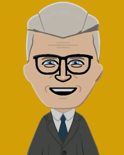 Mii portrait of Michael (The Good Place)