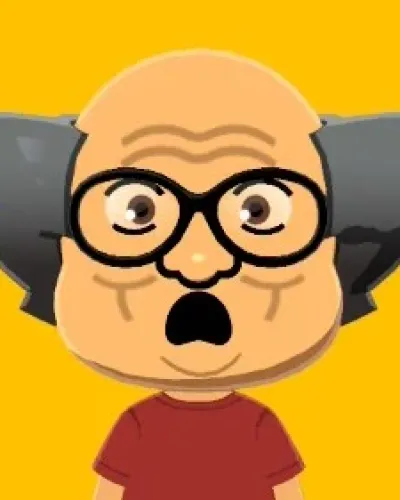 Mii-Porträt von Frank Reynolds (Danny Devito)