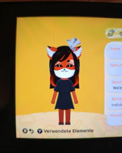Mii portrait of Scarlet (OC)