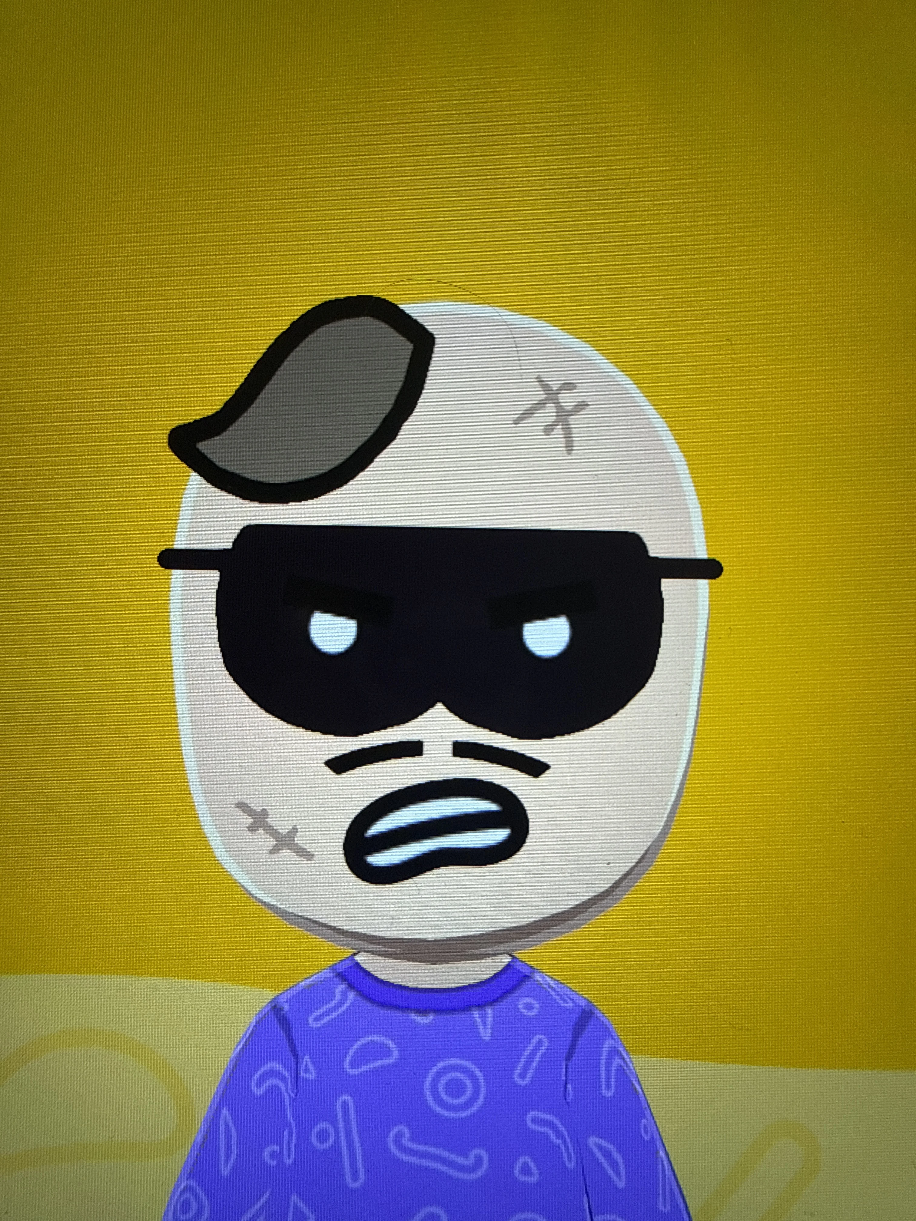 Mii portrait of Butch