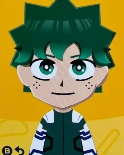 Mii-Porträt von Izuku Midoriya - Deku