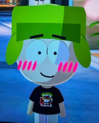 Mii portrait of Kyle Broflovski from South Park