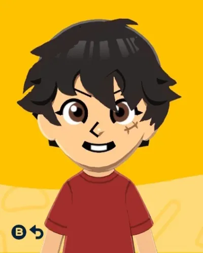 Mii portrait of Monkey D Luffy