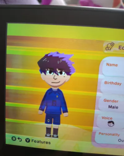 Mii portrait of Karasu