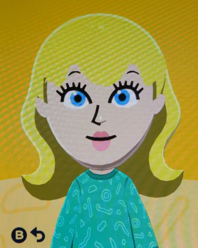 Mii-Porträt von Princess peach