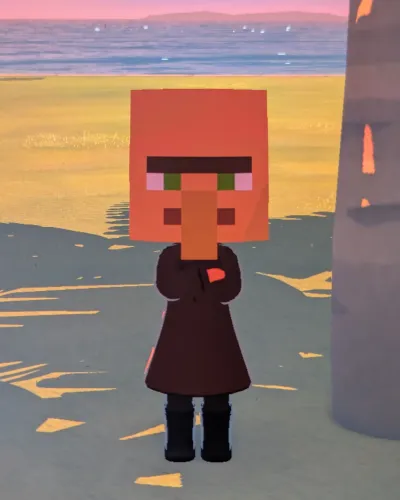 Mii-Porträt von Villager