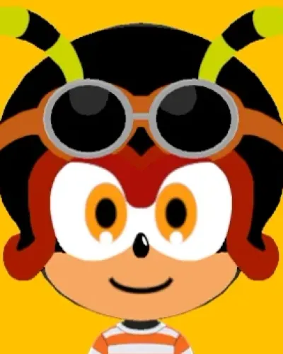 Mii-Porträt von Charmy Bee