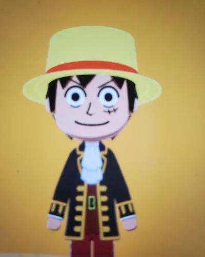 Mii-Porträt von Luffy