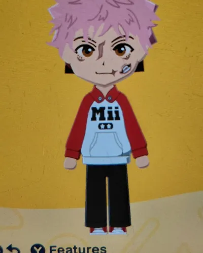 Mii-Porträt von yuji itadori