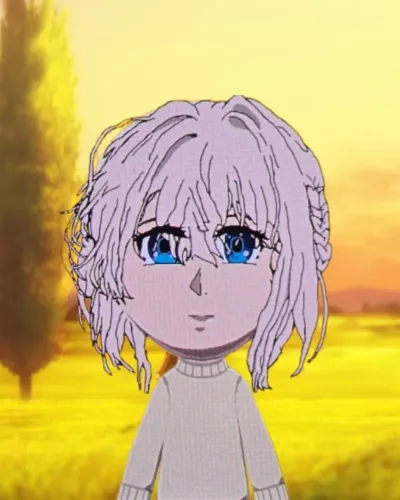 Mii-Porträt von Violet Evergarden