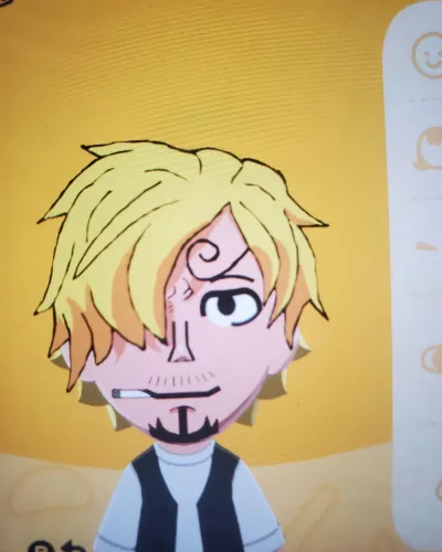 Mii-Porträt von Sanji