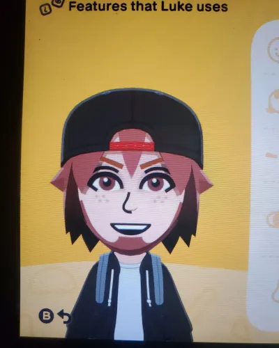 Mii-Porträt von Luke