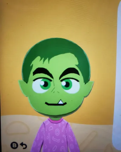 Mii-Porträt von Beast boy