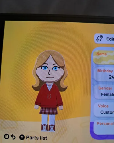 Mii-Porträt von Heather chandler