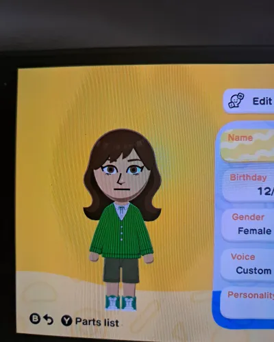Mii-Porträt von Heather duke